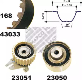 Ременный комплект MAPCO 23033