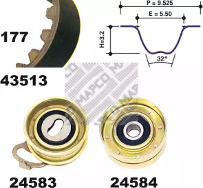 Ременный комплект MAPCO 23513