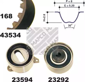 Ременный комплект MAPCO 23534