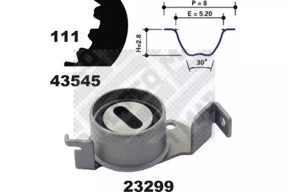 Ременный комплект MAPCO 23545