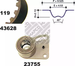 Ременный комплект MAPCO 23628