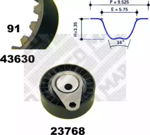 Ременный комплект MAPCO 23630