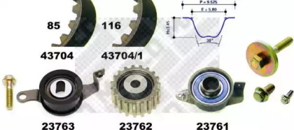 Ременный комплект MAPCO 23704