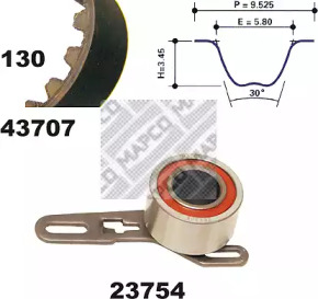 Ременный комплект MAPCO 23707