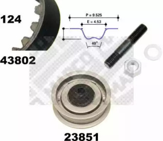 Ременный комплект MAPCO 23802