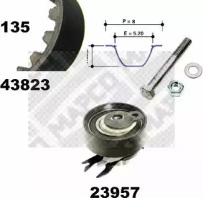 Ременный комплект MAPCO 23823