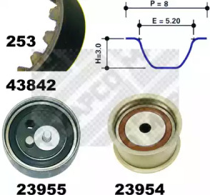 Ременный комплект MAPCO 23842