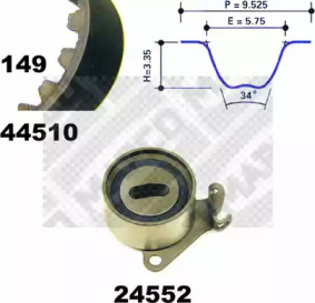 Ременный комплект MAPCO 73510