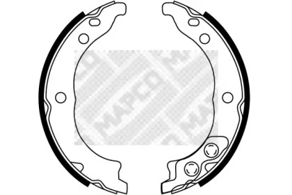 Комлект тормозных накладок MAPCO 8135