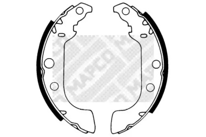 Комлект тормозных накладок MAPCO 8321