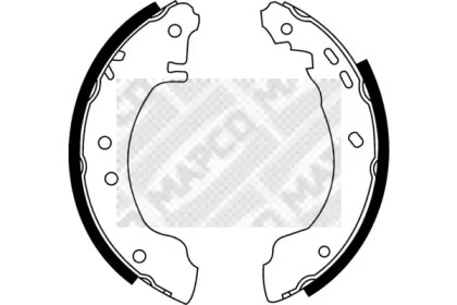 Комлект тормозных накладок MAPCO 8520
