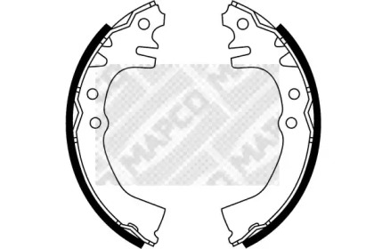 Комлект тормозных накладок MAPCO 8566