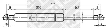 Газовая пружина MAPCO 91000