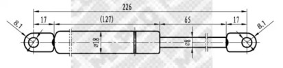 Газовая пружина MAPCO 91921