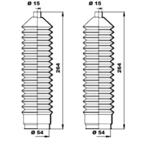 Комплект пыльника MOOG K150041