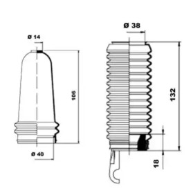 Комплект пыльника MOOG K150152