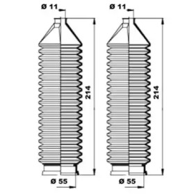 Комплект пыльника MOOG K150167