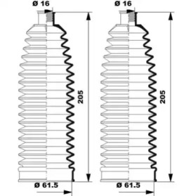 Комплект пыльника MOOG K150241