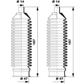 Комплект пыльника MOOG K150264