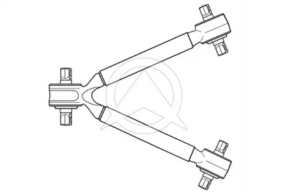 Рычаг независимой подвески колеса SIDEM 50345