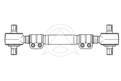 Рычаг независимой подвески колеса SIDEM 68047