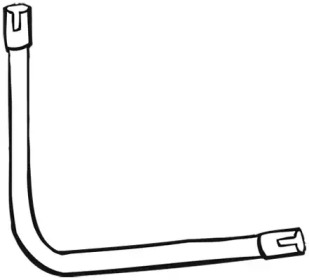 Труба выхлопного газа FONOS 31158