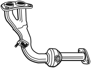 Труба выхлопного газа FONOS 08091