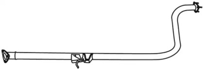 Труба выхлопного газа FONOS 18764