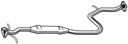 Средний глушитель выхлопных газов FONOS 620380