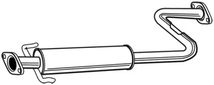 Средний глушитель выхлопных газов FONOS 615325