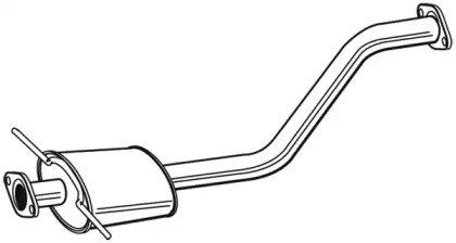 Средний глушитель выхлопных газов FONOS 617488
