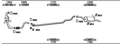 Система выпуска ОГ FONOS CIK024515AA