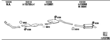 Система выпуска ОГ FONOS FO31174A