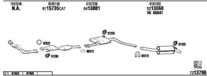 Система выпуска ОГ FONOS FO56036A