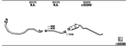 Система выпуска ОГ FONOS LR32701A