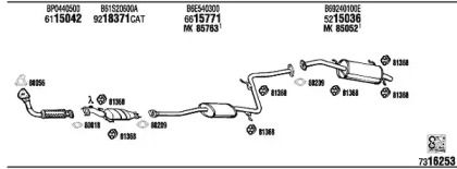 Система выпуска ОГ FONOS MA40028A