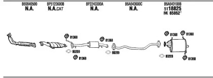 Глушитель FONOS MA40059