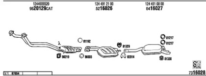 Система выпуска ОГ FONOS MB28010