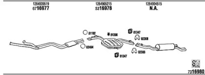 Система выпуска ОГ FONOS MB43321