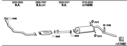 Система выпуска ОГ FONOS NI80709