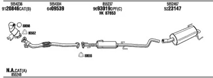 Система выпуска ОГ FONOS OPH09247BA