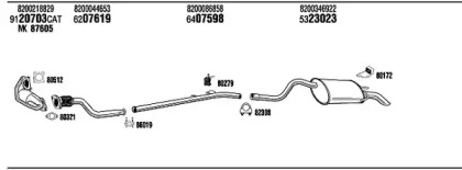 Глушитель FONOS RE57078