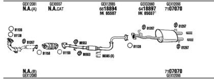 Система выпуска ОГ FONOS RV60502