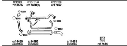 Система выпуска ОГ FONOS VW72216