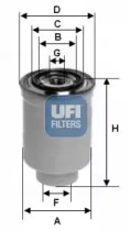 Фильтр UFI 24.017.00