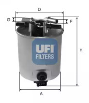 Фильтр UFI 24.025.01