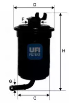 Фильтр UFI 31.695.00