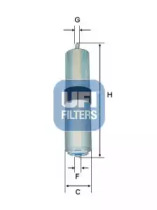 Топливный фильтр UFI 31.926.01