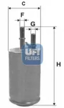 Топливный фильтр UFI 31.951.00