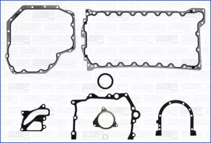 Комплект прокладок, блок-картер двигателя AJUSA 54165200